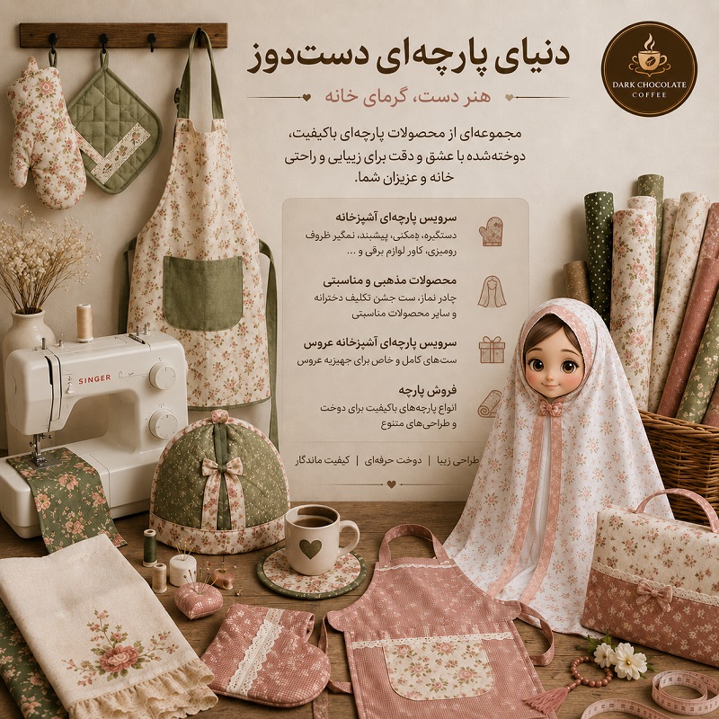 دنیای پارچه ای دست دوز