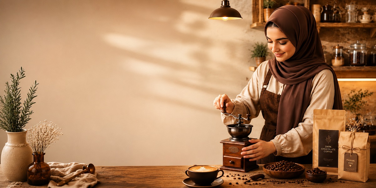 قهوه تخصصی در خانه شکلات تلخ