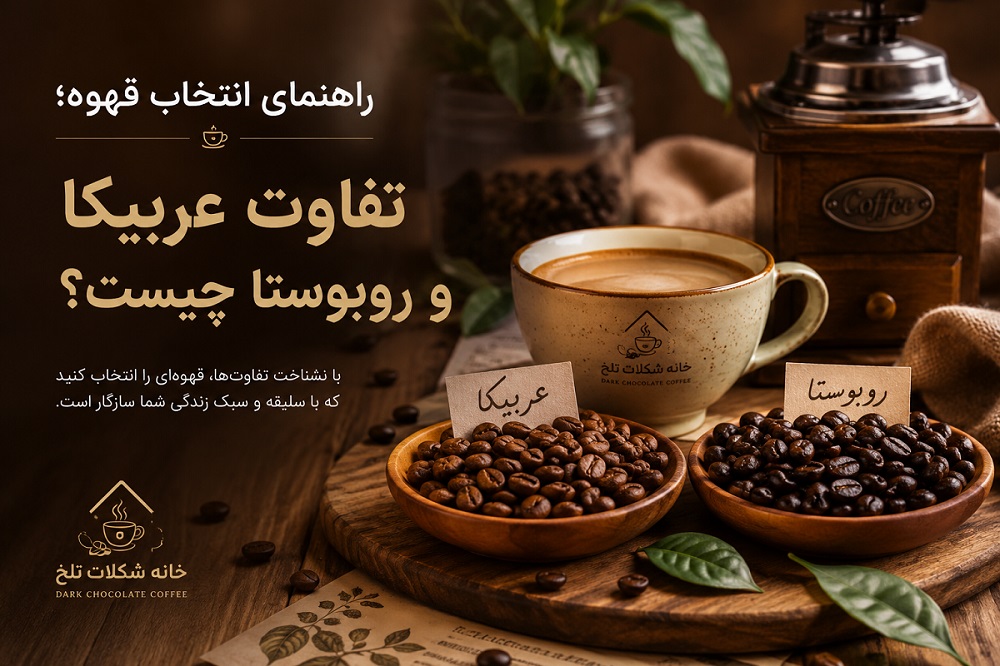 تفاوت قهوه عربیکا و روبوستا - راهنمای انتخاب بهترین دانه قهوه